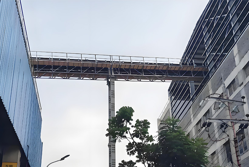 Stainless steel belt conveyor